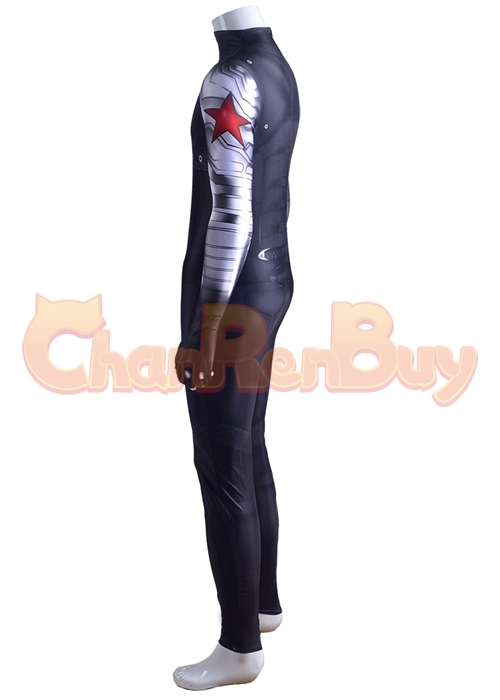 Captain America The Winter Soldier Costume Cosplay Bodysuit