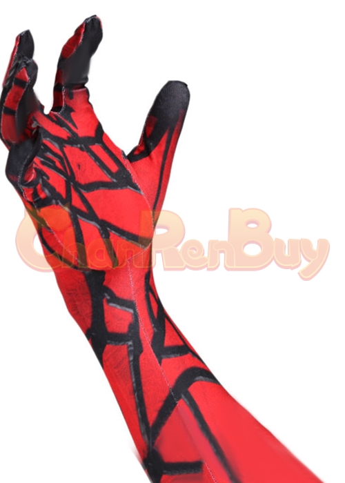 Carnage Costume Cosplay Cletus Kasady Symbiote Cosplay Bodysuit Ver.2