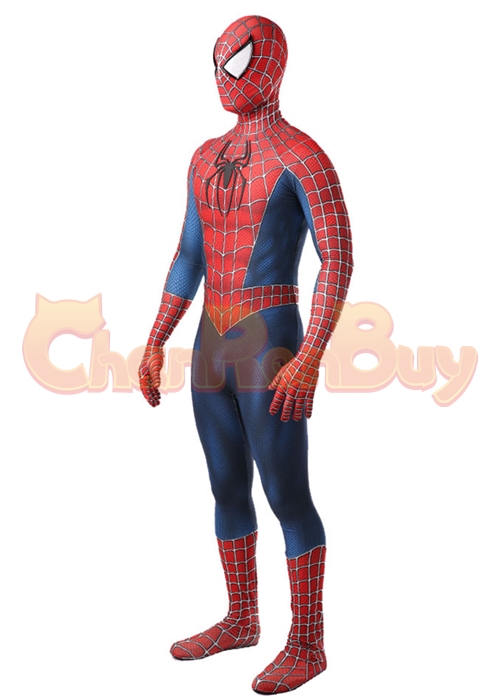 Spider Man 2 Costume Tobey Maguire Cosplay Bodysuit