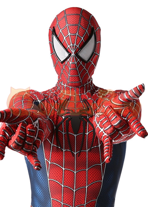 Spider Man 2 Costume Tobey Maguire Cosplay Bodysuit