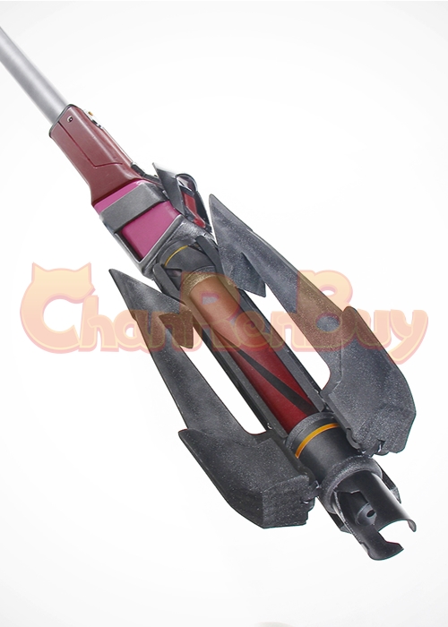 OW Overwatch Mercy Angela Ziegler Devil Skin Staff Cosplay Prop -Chaorenbuy Cosplay