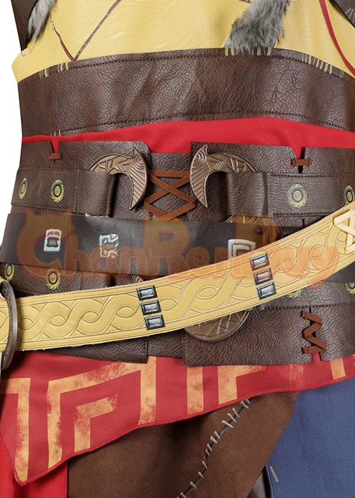 God of War Ragnarök Atreus Costume Cosplay Suit