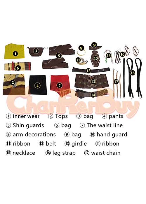 God of War Ragnarök Atreus Costume Cosplay Suit