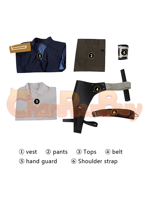 Cal Kestis Costume Star Wars Jedi Survivor Cosplay Suit