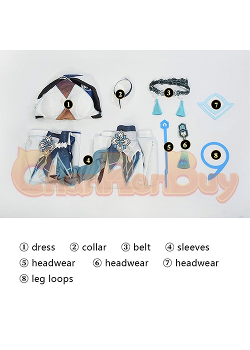 Guizhong Costume Genshin Impact Cosplay Suit