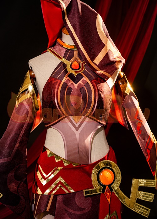 Scorching Loremaster Costume Genshin Impact Cosplay Suit