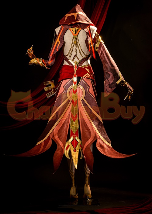 Scorching Loremaster Costume Genshin Impact Cosplay Suit