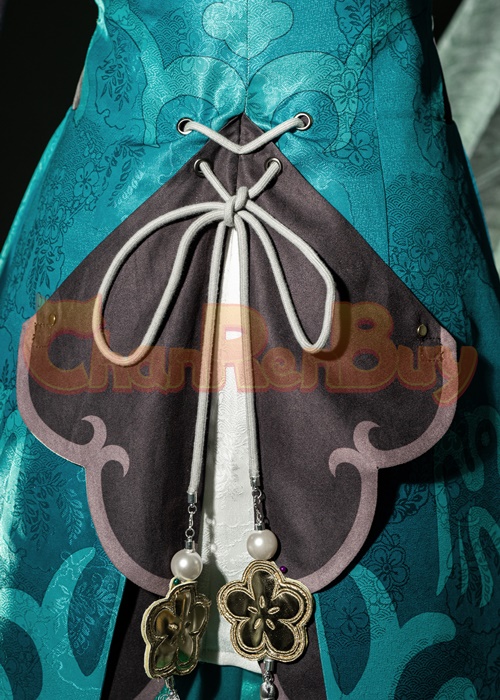 Honkai Star Rail Qingque Costume Cosplay Suit Dress