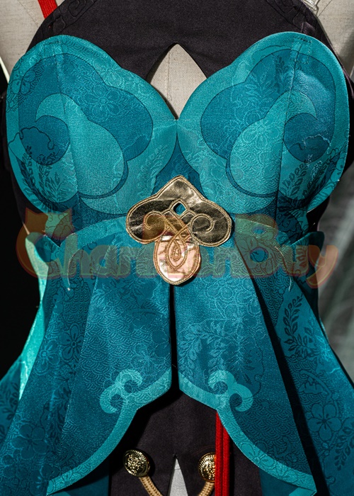 Honkai Star Rail Qingque Costume Cosplay Suit Dress