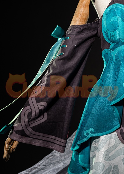 Honkai Star Rail Qingque Costume Cosplay Suit Dress