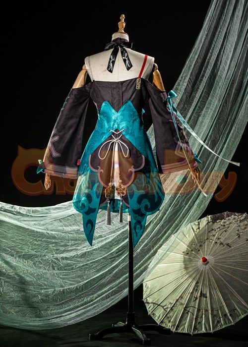Honkai Star Rail Qingque Costume Cosplay Suit Dress