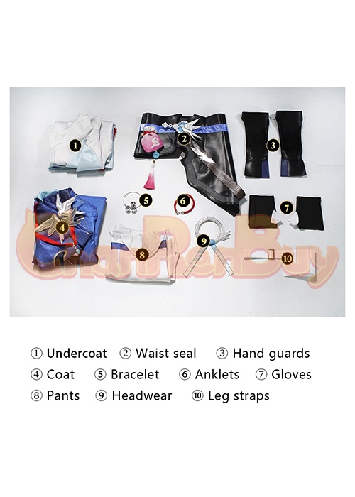 Honkai Star Rail Yanqing Costume Cosplay Suit