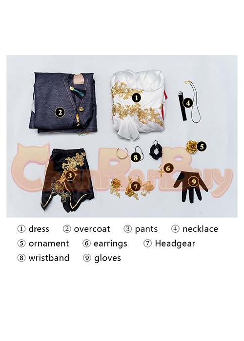 Honkai Star Rail Himeko Costume Cosplay Suit