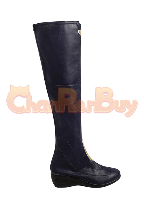 The Marvels2 Captain Marvel Shoes Carol Danvers Cosplay Boots