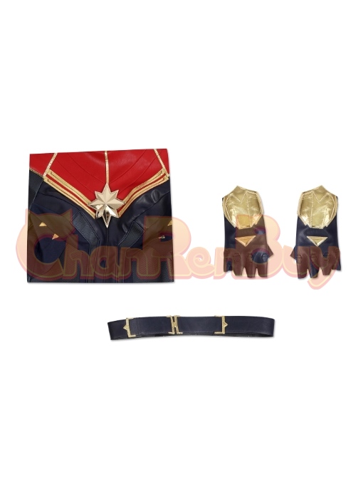 The Marvels2 Captain Marvel Costume Carol Danvers Cosplay Suit