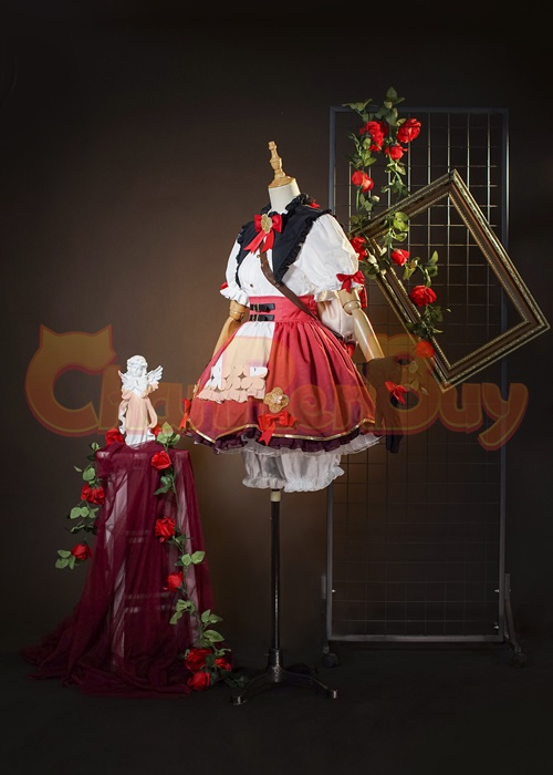 Klee Costume Genshin Impact Cosplay Suit Ver2