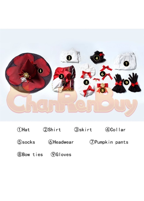 Klee Costume Genshin Impact Cosplay Suit Ver2