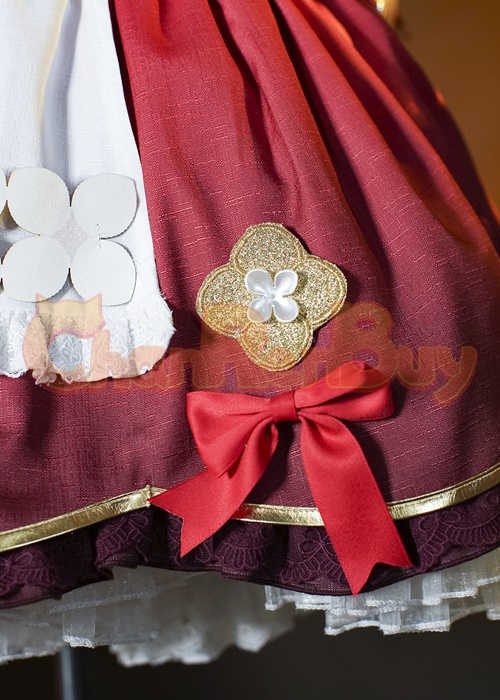 Klee Costume Genshin Impact Cosplay Suit for Kids Ver2