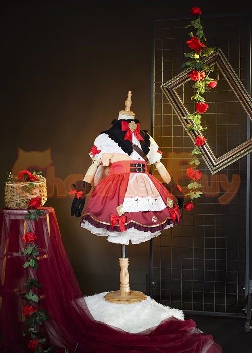 Klee Costume Genshin Impact Cosplay Suit for Kids Ver2