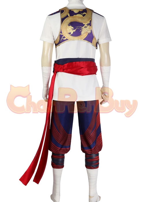 Mortal Kombat 1 Liu Kang Costume Cosplay Suit