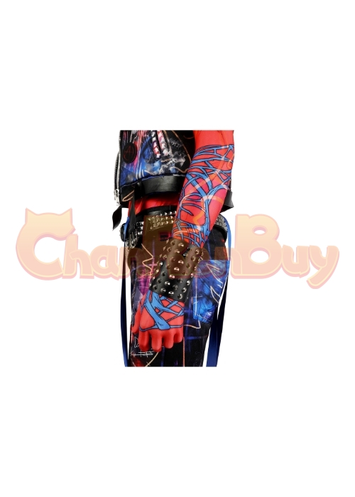 Spider-Man: Across the Spider-Verse Spider-Punk Costume Cosplay Suit Hobie Brown Suit