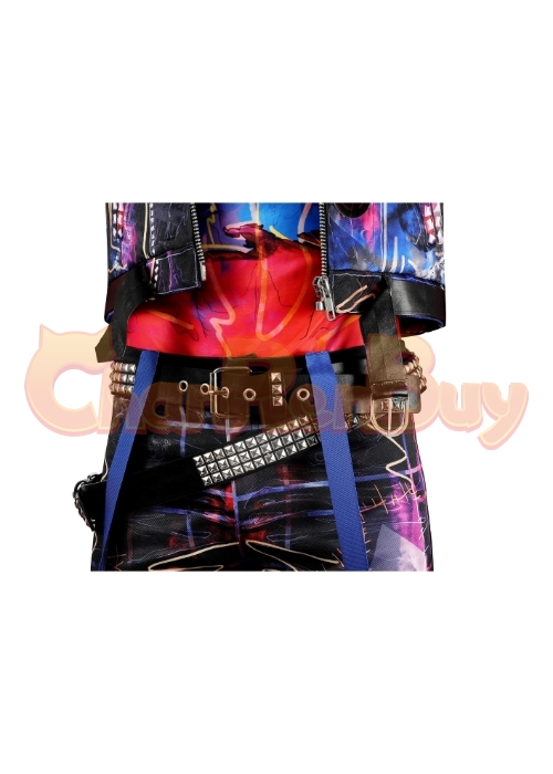 Spider-Man: Across the Spider-Verse Spider-Punk Costume Cosplay Suit Hobie Brown Suit