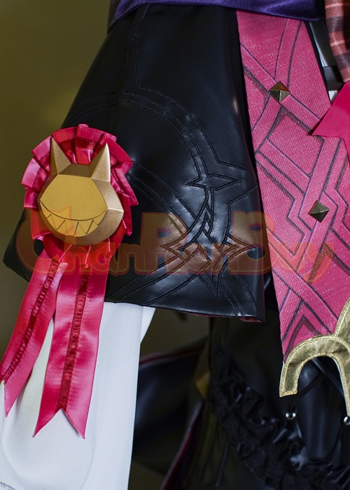 Genshin Impact Lyney Costume Cosplay Suit