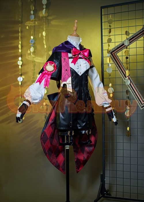 Genshin Impact Lyney Costume Cosplay Suit
