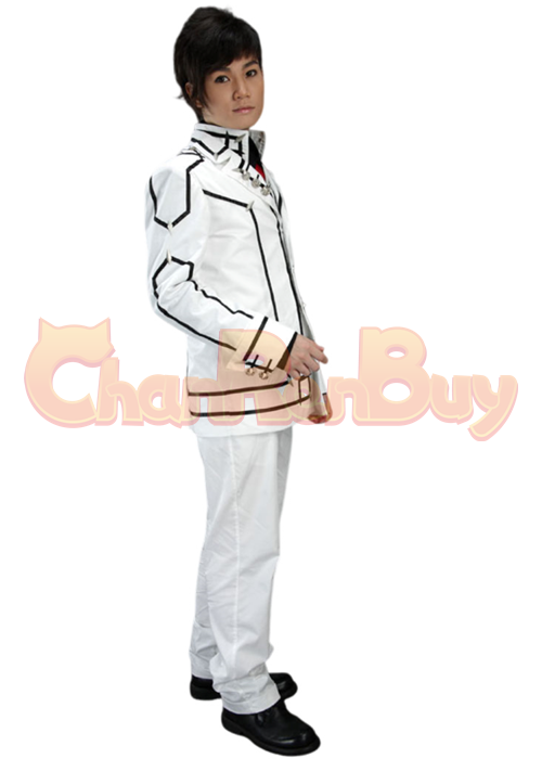 Vampire Knight Costume Cosplay Uniform Suit White Version