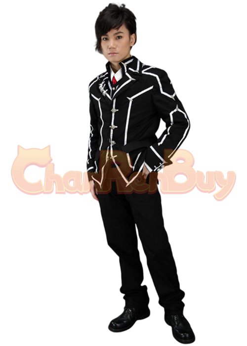 Vampire Knight Costume Cosplay Uniform Suit Black Version
