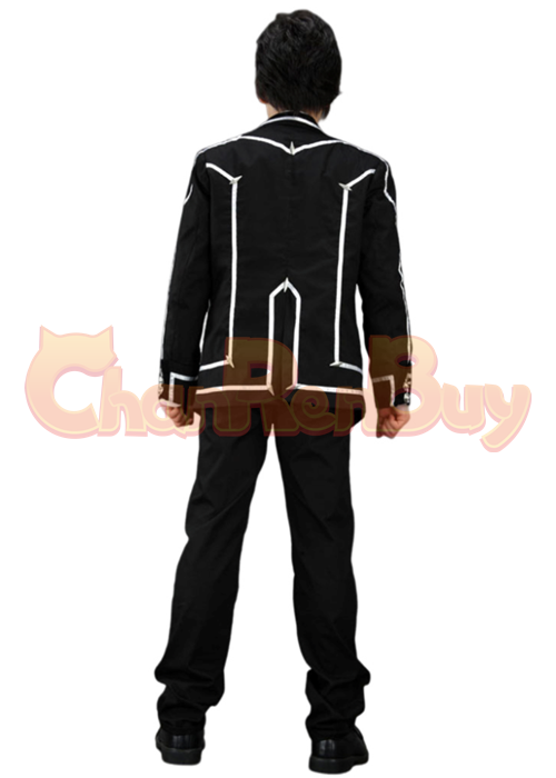 Vampire Knight Costume Cosplay Uniform Suit Black Version