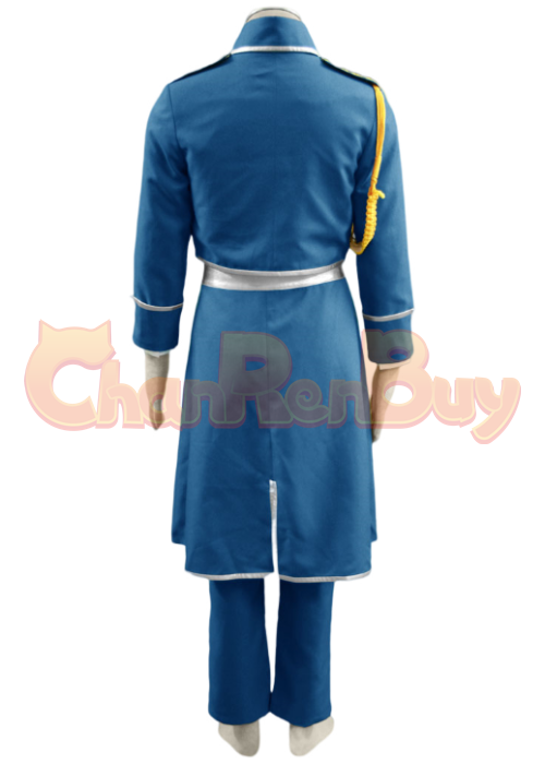 Roy Mustang Costume Fullmetal Alchemist Cosplay Suit