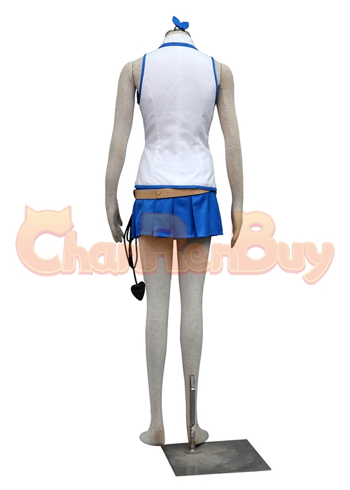 FAIRY TAIL Lucy Costume Cosplay Suit Blue Ver