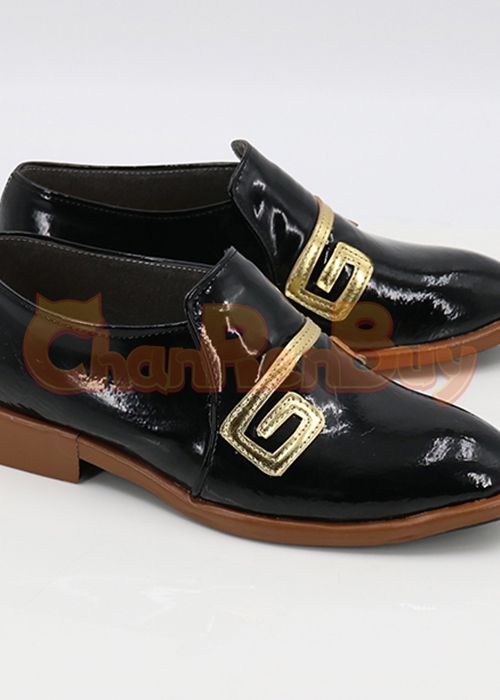 Genshin Impact Zhongli Shoes Cosplay Men Boots Ver 1