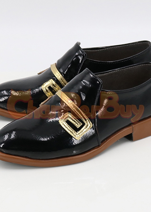 Genshin Impact Zhongli Shoes Cosplay Men Boots Ver 1