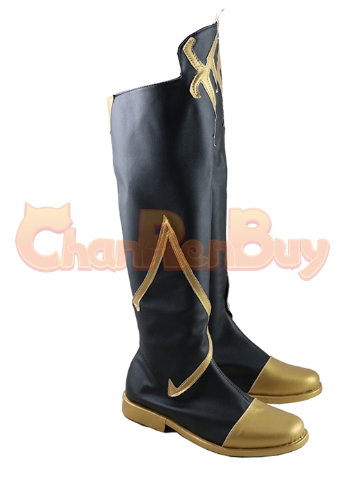 Genshin Impact Aether Shoes Cosplay Kong Men Boots Ver 1