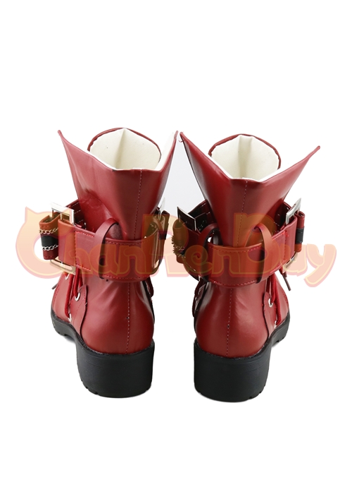 Final Fantasy VII Remake Tifa Lockhart Shoes Cosplay Women Boots Ver 1