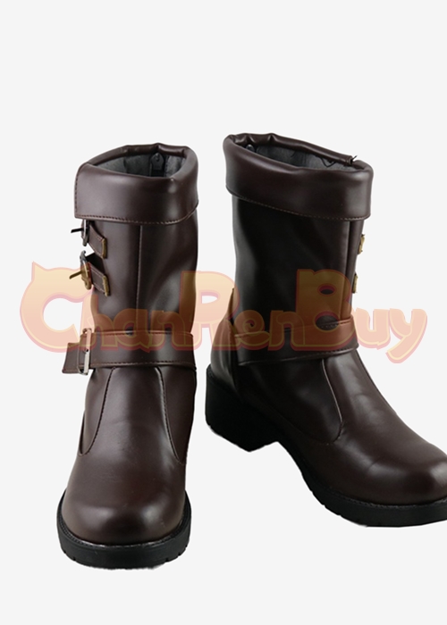Aerith Gainsborough Shoes Cosplay Final Fantasy VII Remake Women Boots Ver 1