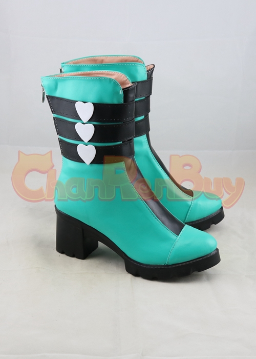 Pokemon Sword & Shield Sonia Shoes Cosplay Women Boots