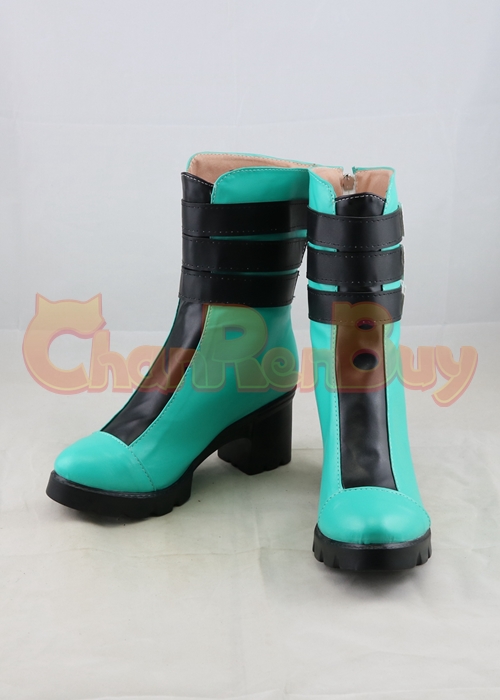 Pokemon Sword & Shield Sonia Shoes Cosplay Women Boots