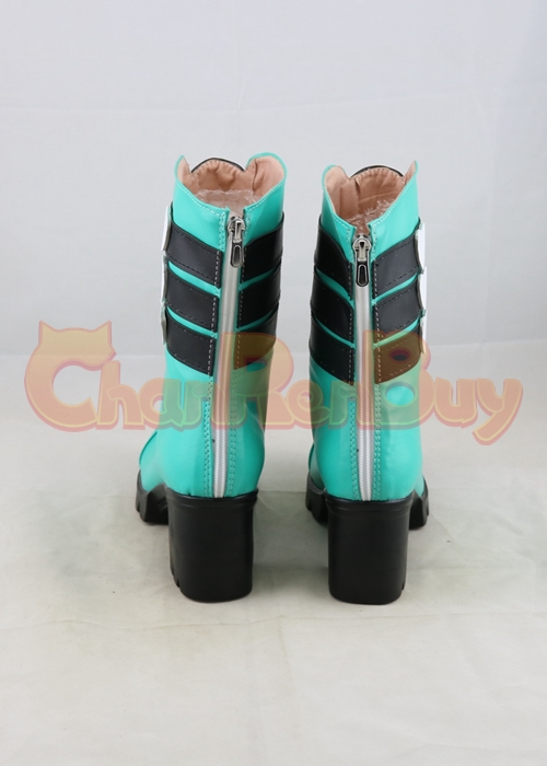 Pokemon Sword & Shield Sonia Shoes Cosplay Women Boots
