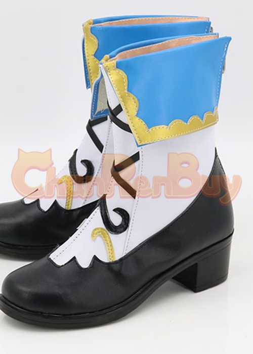 Genshin Impact Barbara Shoes Cosplay Women Boots Ver 1