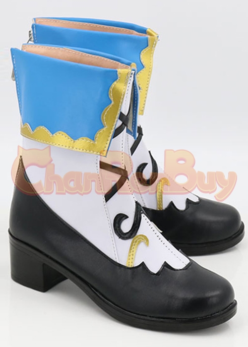 Genshin Impact Barbara Shoes Cosplay Women Boots Ver 1