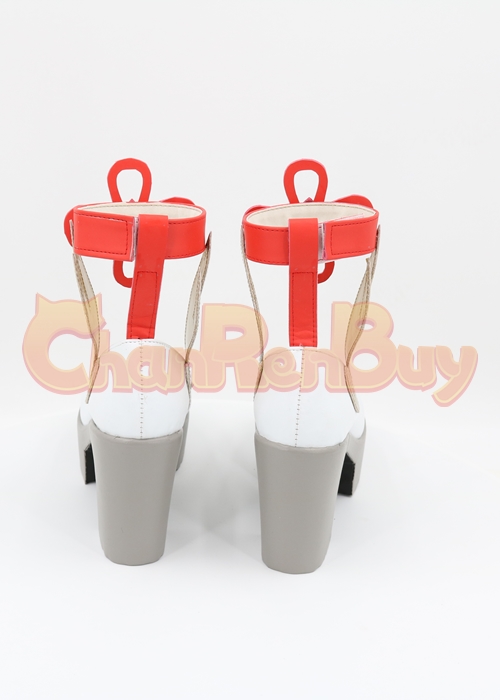 Genshin Impact Ganyu Shoes Cosplay Women Boots Ver 1