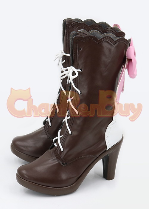 Kamisato Ayaka Shoes Genshin Impact Cosplay Boots Ver.2