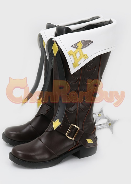 Mika Shoes Genshin Impact Cosplay Boots