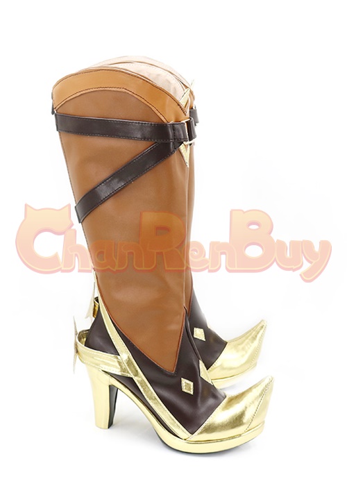 Eremite Galehunter Shoes Genshin Impact Cosplay Boots