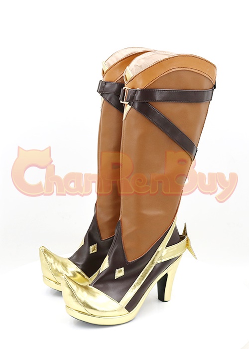 Eremite Galehunter Shoes Genshin Impact Cosplay Boots