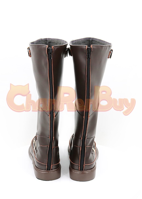 Barret Wallace Shoes Final Fantasy VII Remake Cosplay Boots