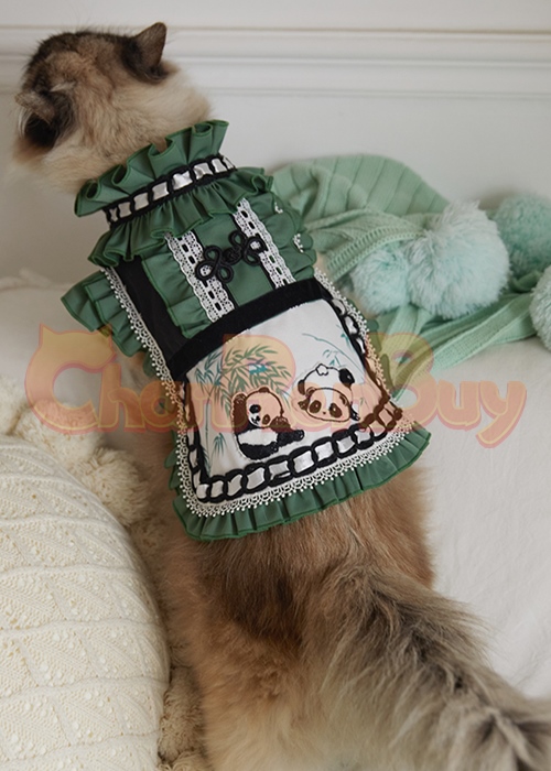 Pet Clothes Panda Dog Costume Cosplay Suit OutfitChaorenbuy Cosplay
